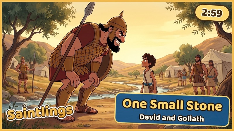 One Small Stone, David and Goliath
