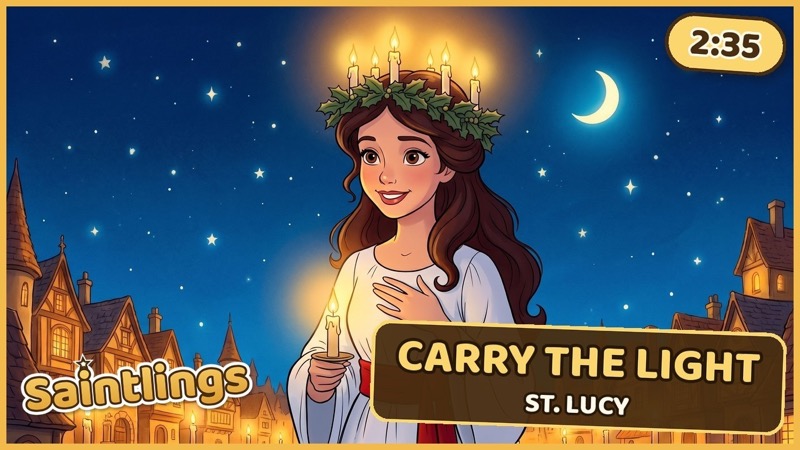 Carry the Light, St. Lucy · December 13 · lullaby